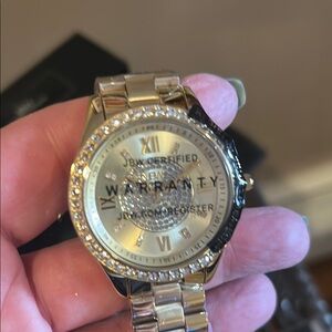 JBW “Mondrian” Diamond & Crystal Ladies Watch NWOT